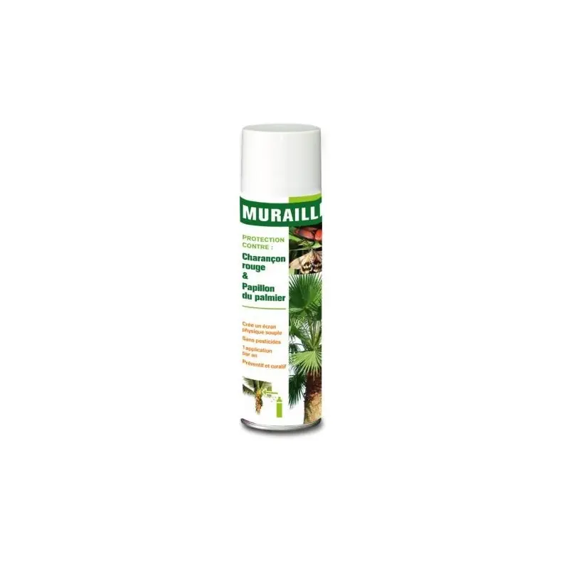 MURAILLE CONTRE CHARANÇON ROUGE & PAPILLON DU PALMIER AÉROSOL 400ML Haute Qualité