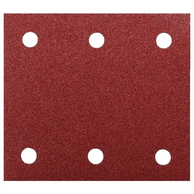 Satisfait Ou Remboursé 10 FEUILLES RECTANGULAIRES ABRASIVES 6 TROUS – MAKITA