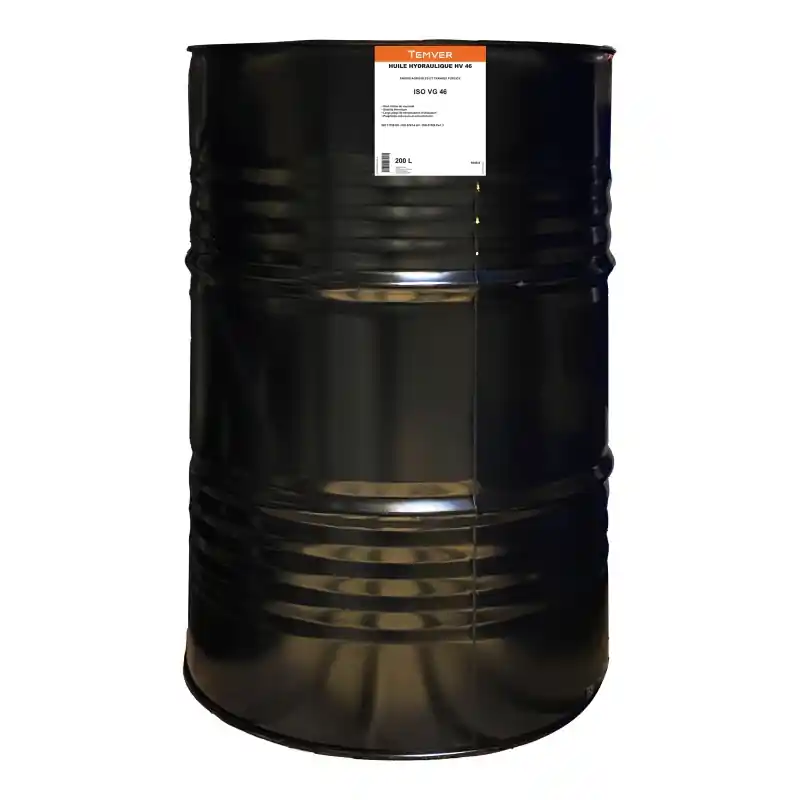 HUILE HYDRAULIQUE HV 46 200L – TEMVER Achetez Aujourd&rsquo;hui