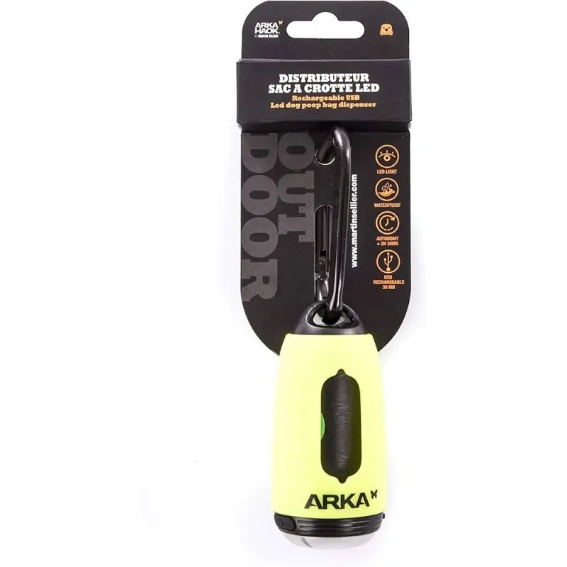 Prix Promo DISTRIBUTEUR SAC À CROTTE LED