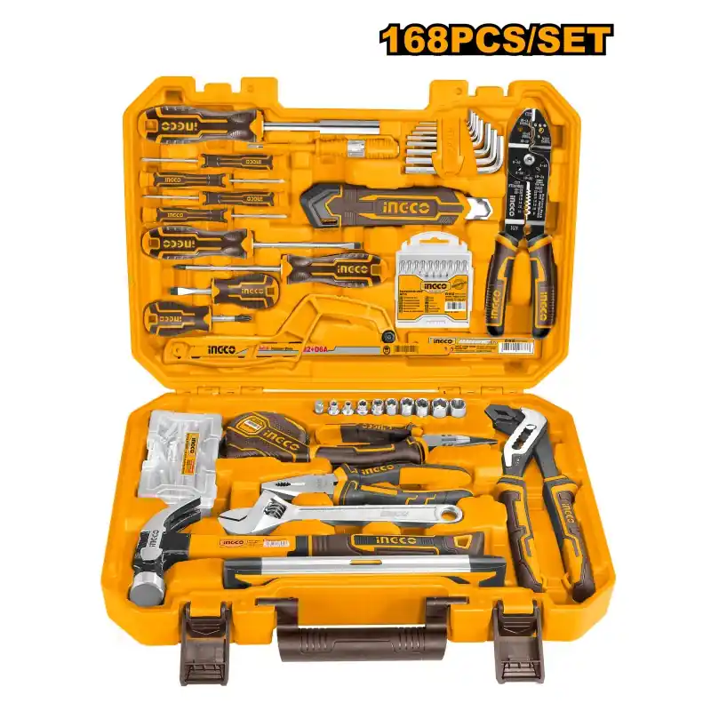 MALETTE OUTILS GENERALISTE 168 PIECES – INGCO Livraison Express