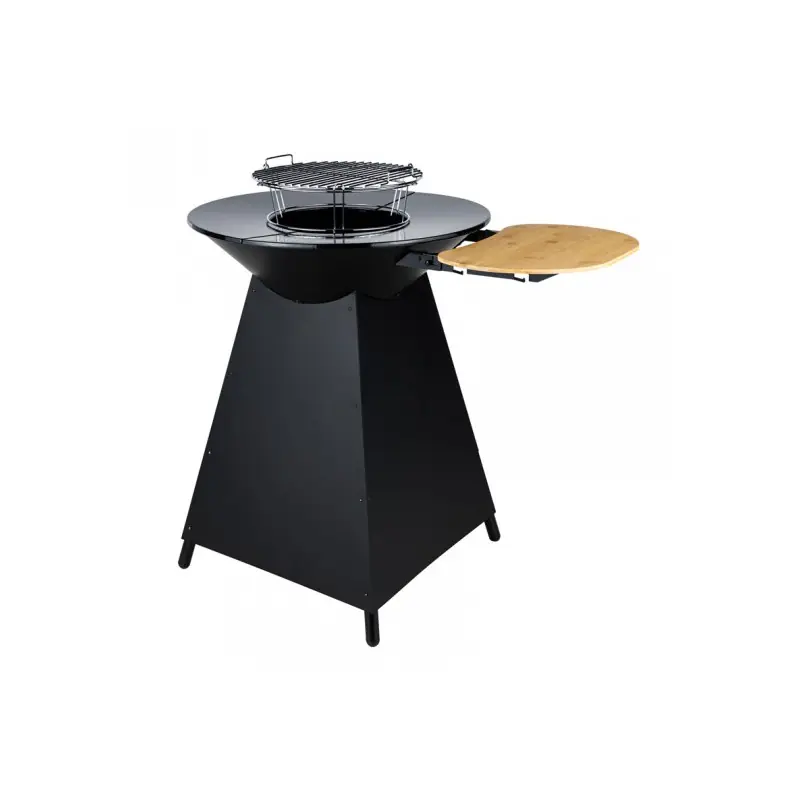 Offre Spéciale BARBECUE BRASERO CUVE ACIER D.70CM PLANCHA FONTE – SOMAGIC