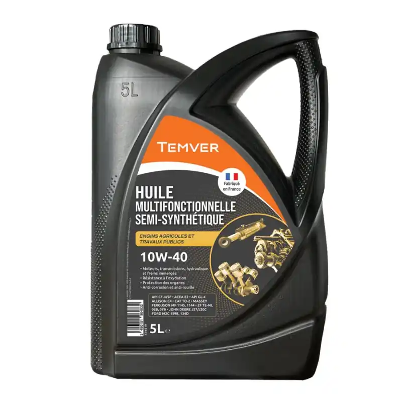 Nouvelle Collection HUILE MULTIFONCTION 10W40 5L – TEMVER
