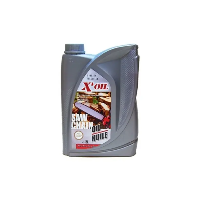 Huile de chaîne de tronçonneuse X‘OIL 2 litres Haute Qualité