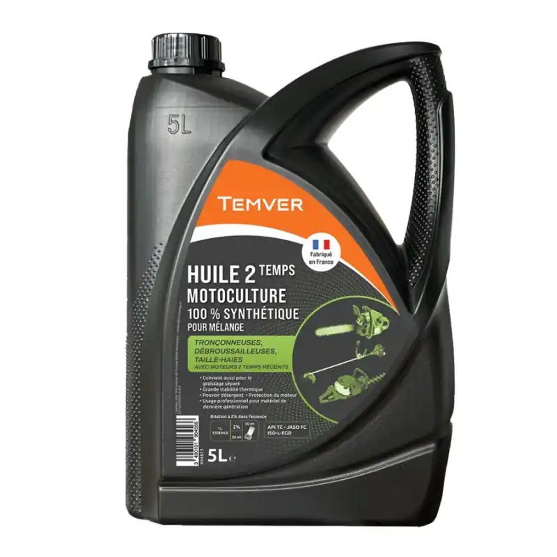 HUILE 2T SYNTHESE 100% 5L – TEMVER Retour Gratuit