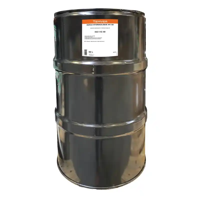 HUILE HYDRAULIQUE HV 68 60L – TEMVER Prix Promo