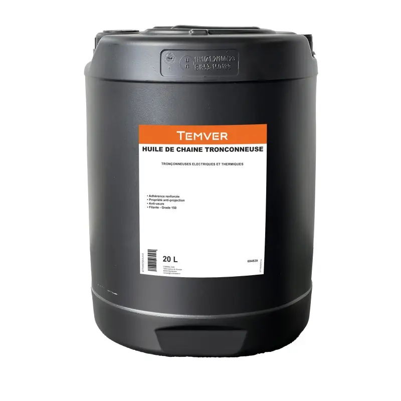 Offre Spéciale HUILE CHAINE TRONCONNEUSE FILANTE 20L – TEMVER