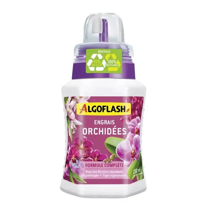 Haute Qualité ENGRAIS LIQUIDE ORCHIDEES UAB 250ML – ALGOFLASH