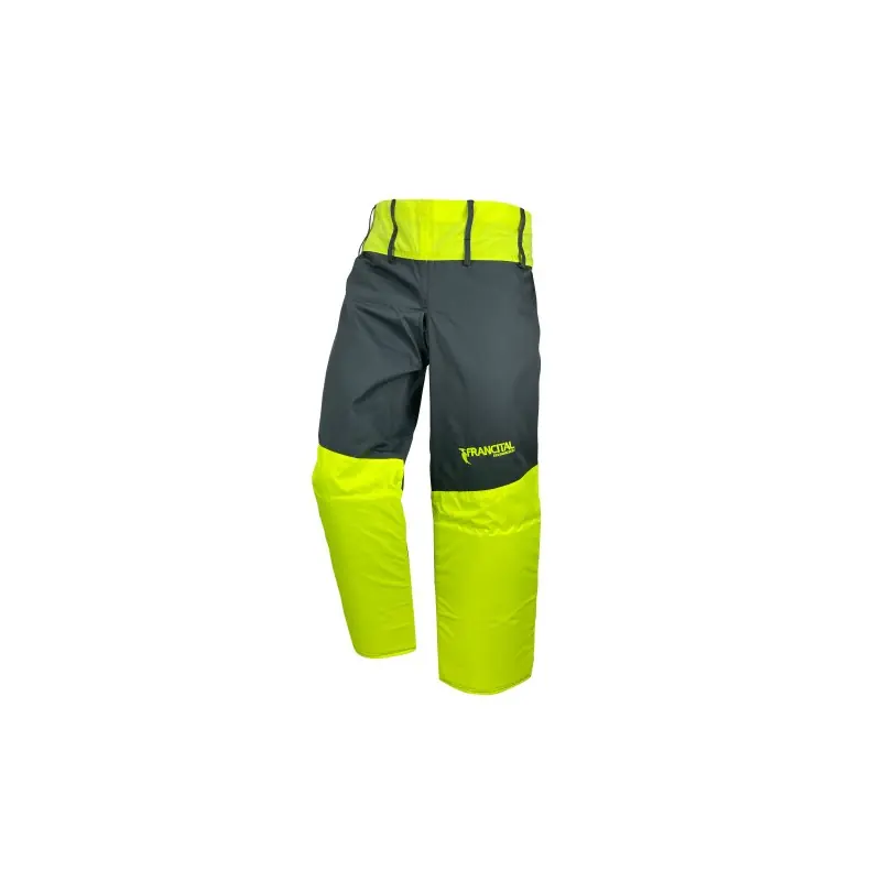 JAMBIERE DEBROUSSAILLAGE JONC VERT/JAUNE – FRANCITAL Nouveauté