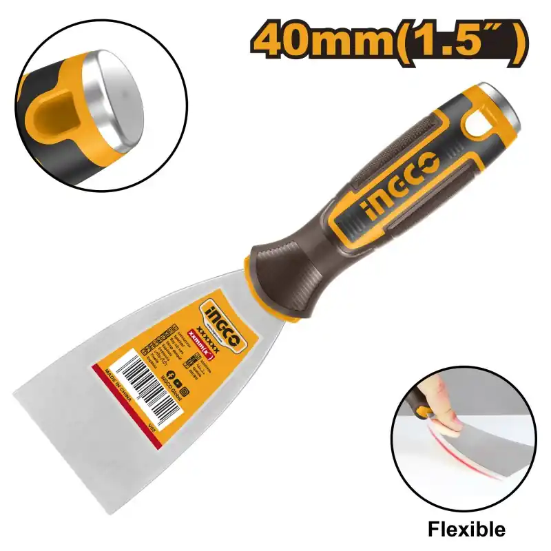 COUTEAU SPATULE A ENDUIRE INOX 40MM – INGCO Soldes