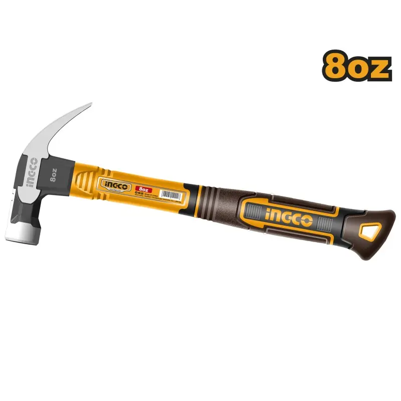 MARTEAU ARRACHE-CLOU MAGNETIQUE 220G MANCHE FIBRE – INGCO Commander Vite