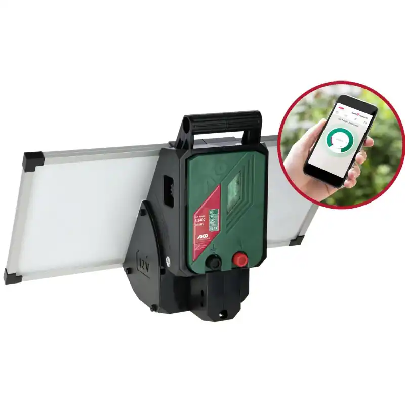 Offre Spéciale ELECTRIFICATEUR AVEC PANNEAU SOLAIRE S2400