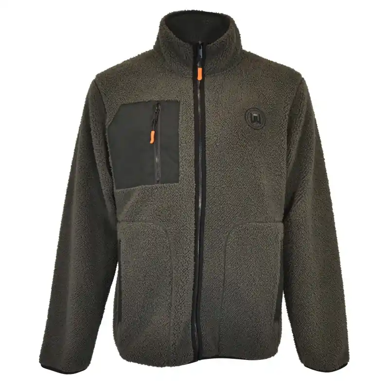 Solde VESTE POLAIRE ANTHRACITE MANCHES LONGUES HOMME – MODELE SIMON