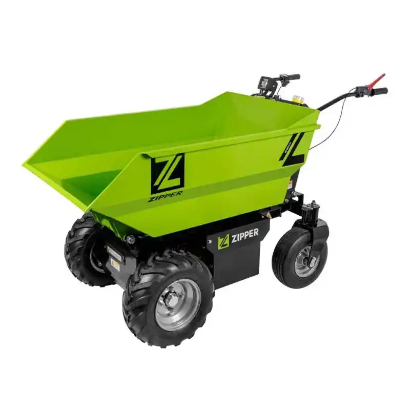BROUETTE DUMPER TRACTÉE ÉLECTRIQUE ED500 – ZIPPER Dernière Chance