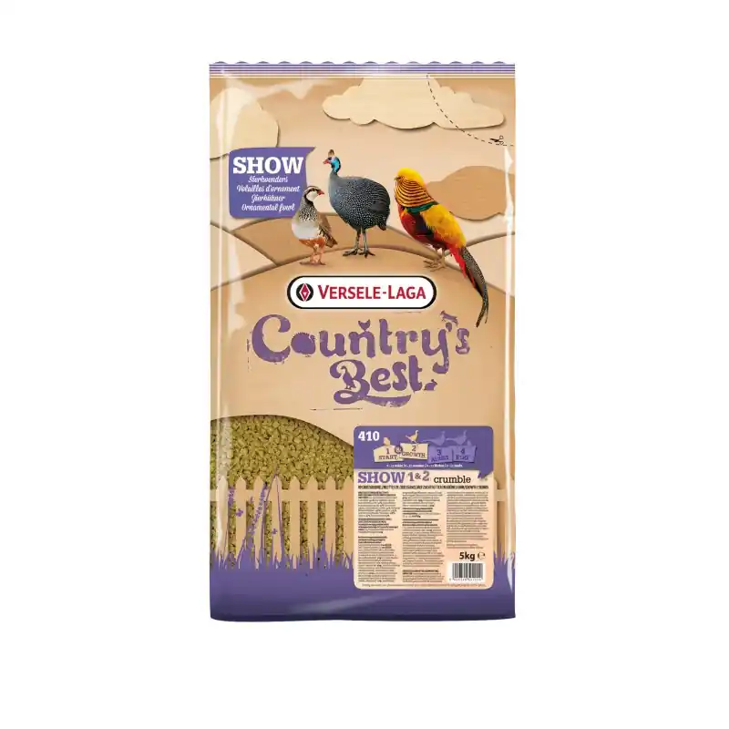 Must-Have ALIMENT SHOW 1 ET 2 MIETTES POUR VOLAILLES D‘ORNEMENT 5KG – VERSELE-LAGA