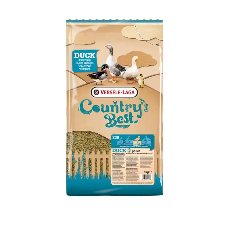 ALIMENT DUCK 3 PELLET GRANULÉS OISEAUX AQUATIQUES 5KG – VERSELE-LAGA Remise