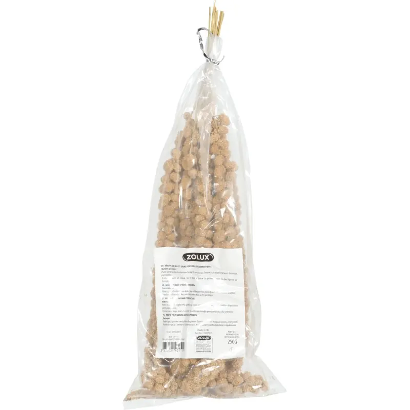 MILLET GRAPPE JAUNE 250 G – ZOLUX Nouvel Arrivage