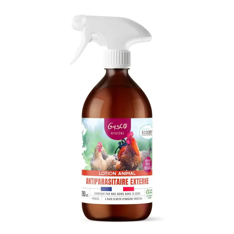 Achat Immédiat LOTION APE ANTI POUX POULE 280ML – GASCO