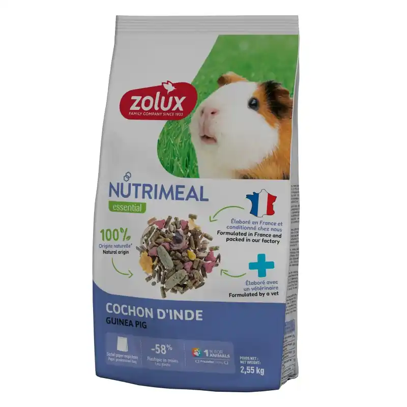 NUTRIMEAL MELANGE COCHON D‘INDE 2.55KG – ZOLUX Promotion Saisonnière