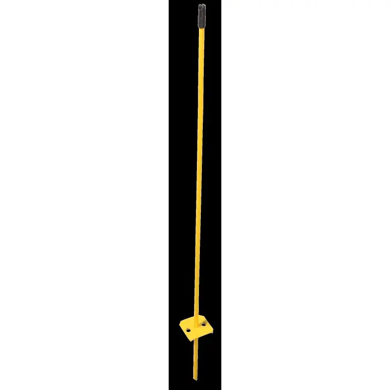 PIQUET FER PEINT JAUNE 1M – LACMÉ Top Vente