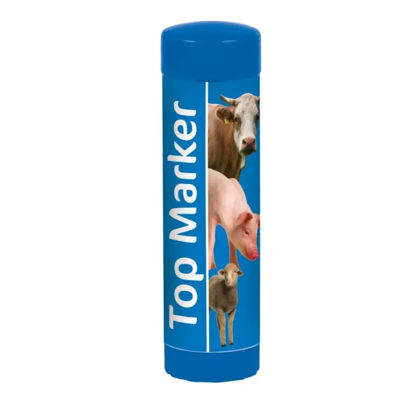 CRAYON MARQUEUR TOPMARKER BLEU X1 – KERBL Usine Directe