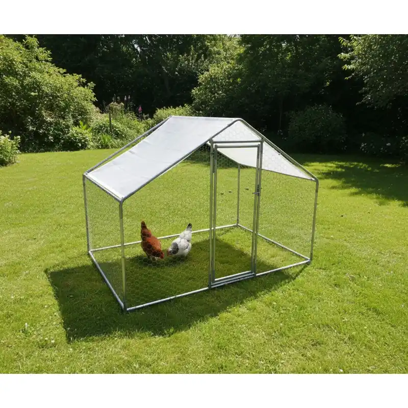 Commande En Gros PARC À POULES GRILLAGÉ 2X3X2M 6 M2