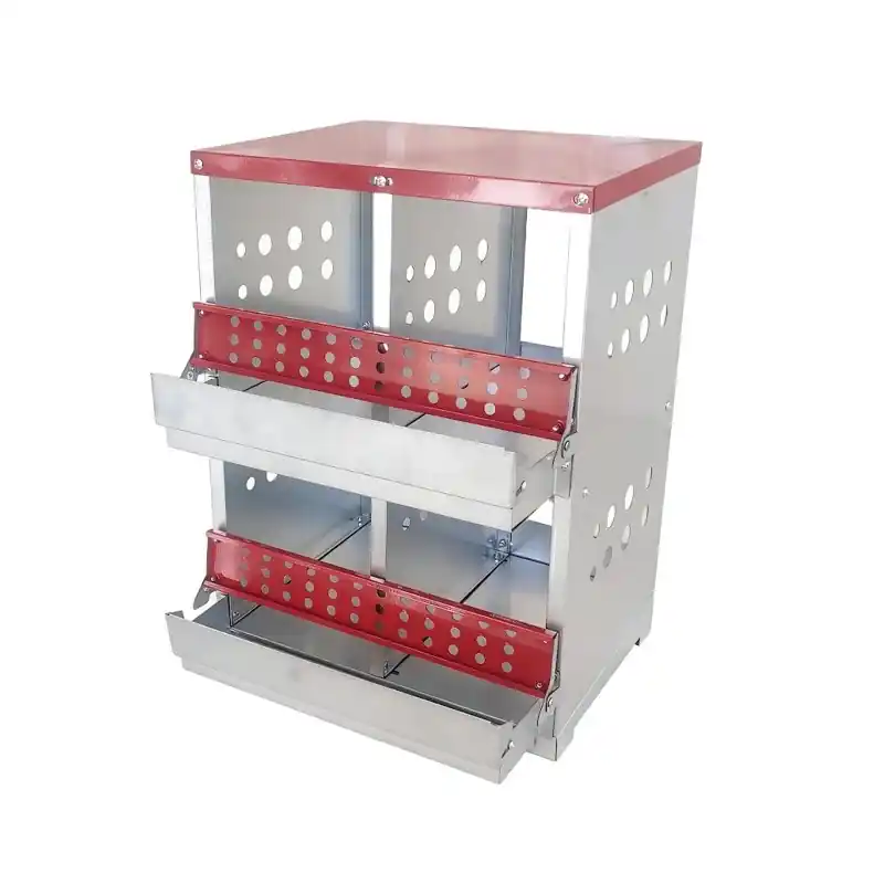 NID PONDOIR POUR POULES 4 COMPARTIMENTS GALVA Offre Limitée