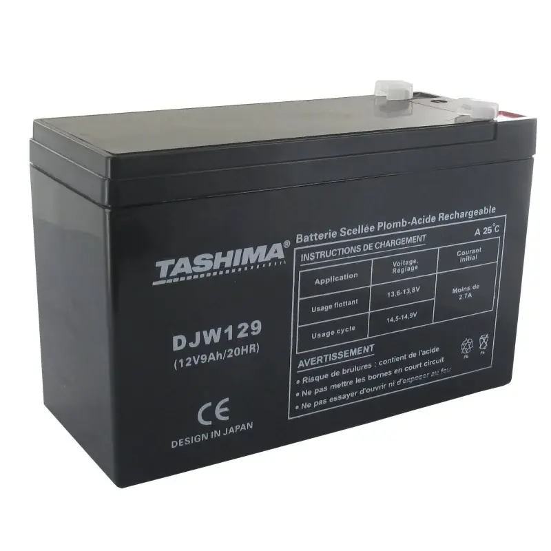 Batterie TASHIMA gel/agm 12V, 9 A TASHIMA 118120010/0 Dernière Chance
