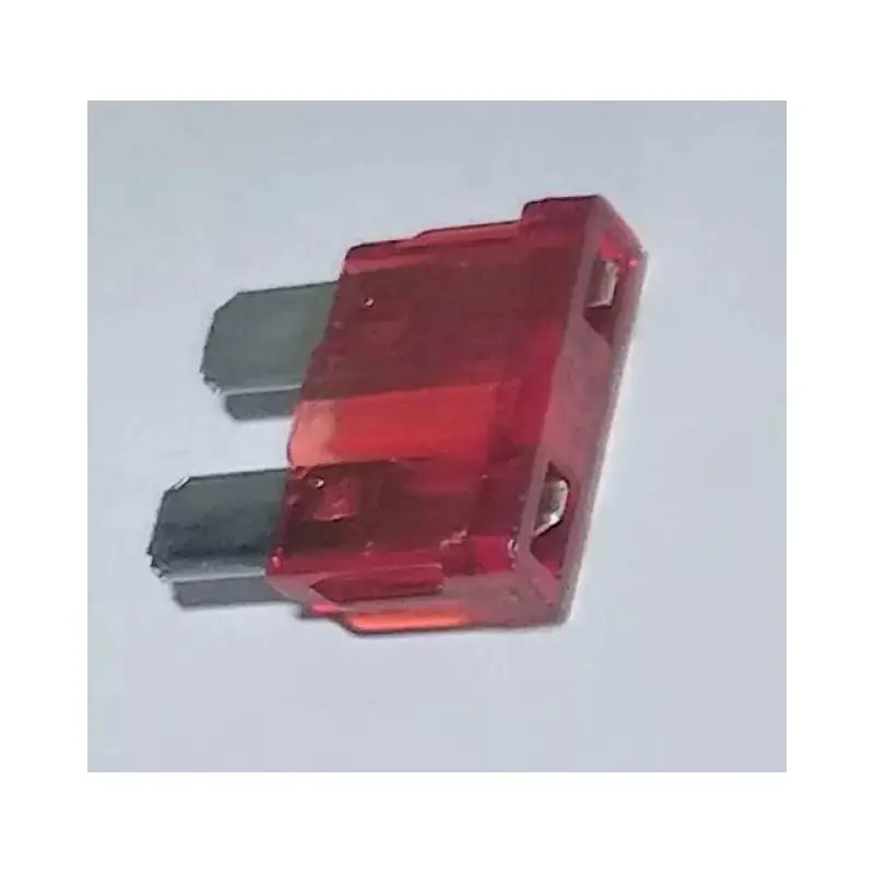 10 FUSIBLES ENFICHABLES 10A ROUGE Nouveauté