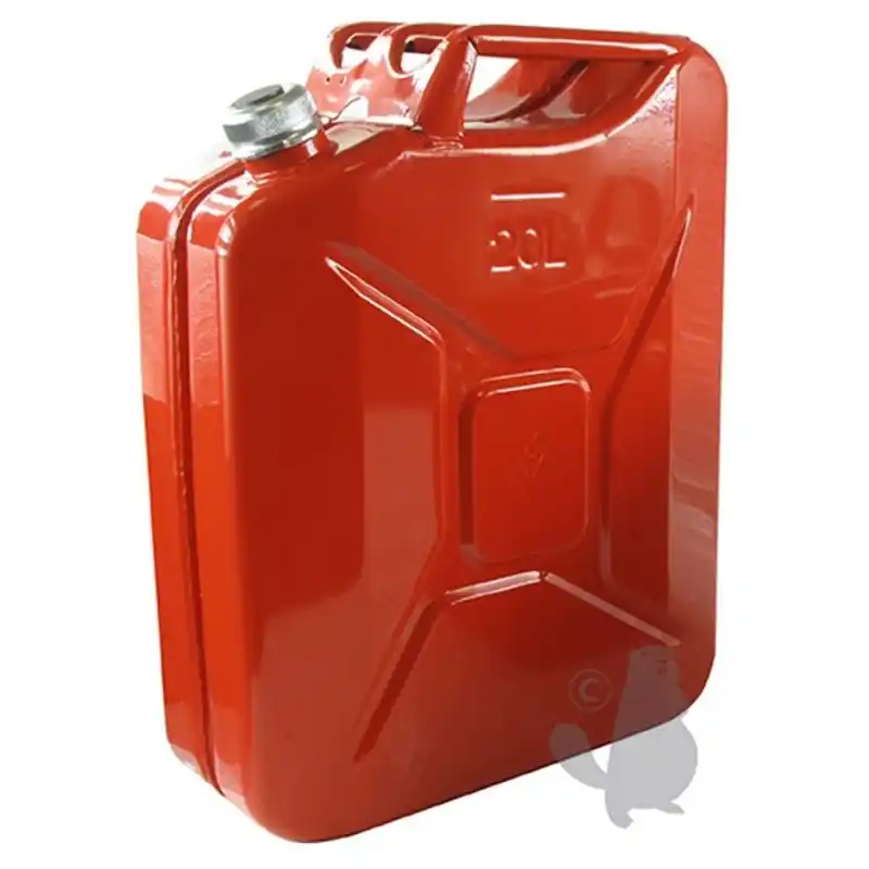 Achetez Aujourd&rsquo;hui JERRICAN METALLIQUE ROUGE 20L