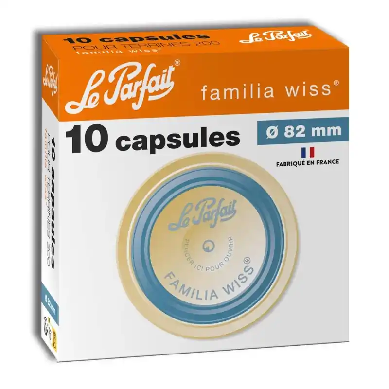 Offre Exclusive 10 CAPSULES BLEUES FAMILIA WISS D82 MM – LE PARFAIT