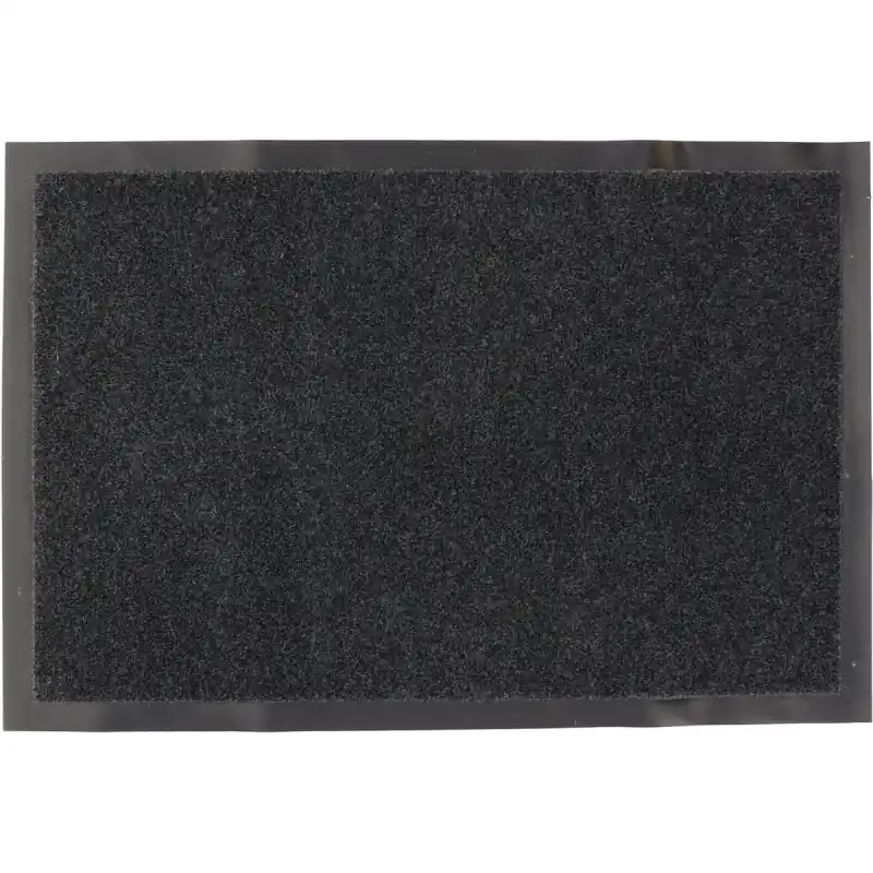 TAPIS GRIS CHINE BLANC POLYESTER PVC 40X60CM Soldes