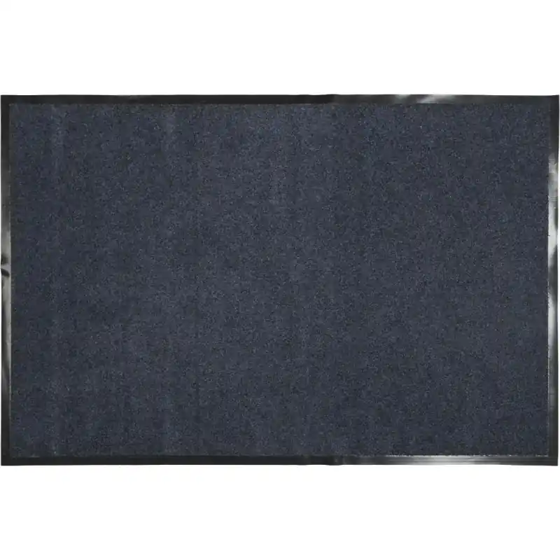 TAPIS GRIS CHINE BLANC POLYESTER PVC 80X120CM Haute Qualité