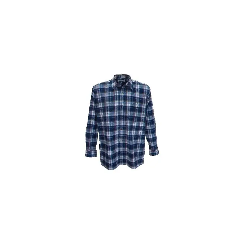 CHEMISE EN FLANELLE DONUT MARINE Satisfait Ou Remboursé