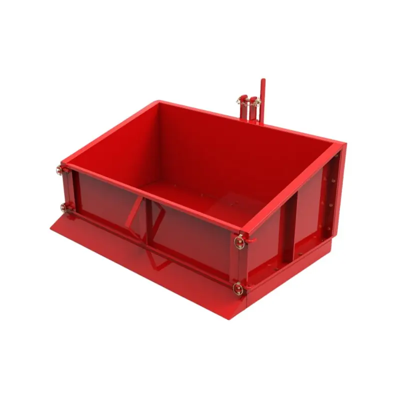 Offre Spéciale BENNE PEINTE BN-130 BASCULANTE AVEC LAME RABOT – TEMVER