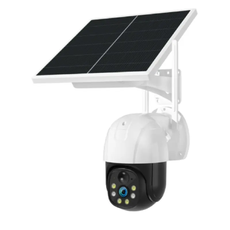 Caméra de Surveillance WiFi Motorisée Solaire – P5 PLUS – 3MP Nouvel Arrivage