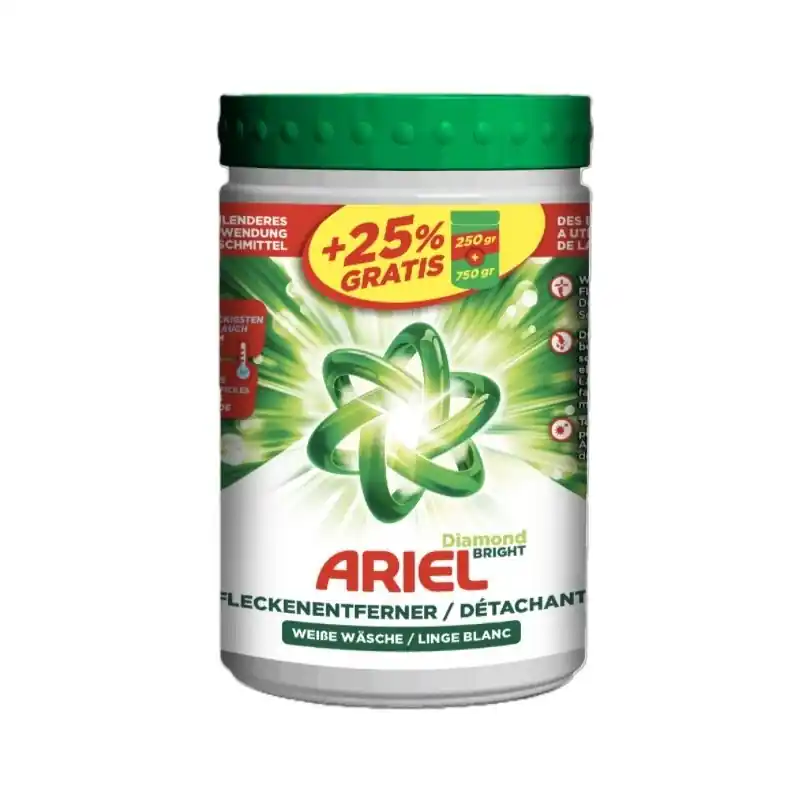 DÉTACHANT POUDRE ARIEL BLANC 1KG Dernière Chance