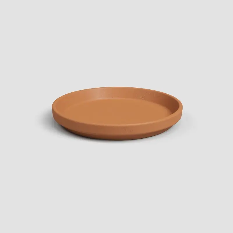 Promotion SOUCOUPE TERRE CUITE RONDE NATUREL 15CM