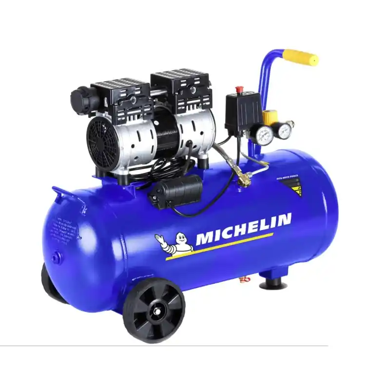 COMPRESSEUR SILENCIEUX SANS HUILE 59DB 1CV 8B 50L Livraison Express