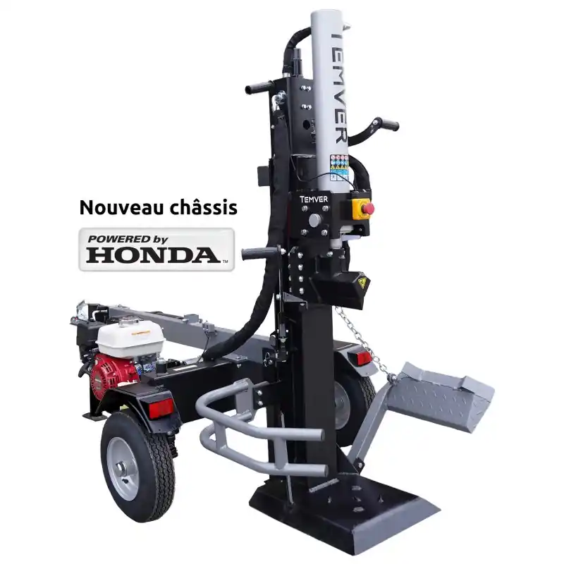 FENDEUSE À BÛCHES THERMIQUE FT61- 22H 22T GX200 HONDA – TEMVER Solde