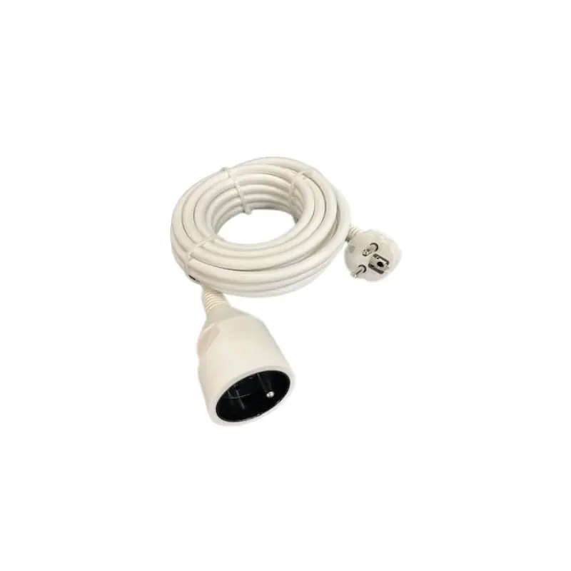 PROLONGATEUR RALLONGE HO5VV-F 3G1.5 BLANC 5M Prix Choc