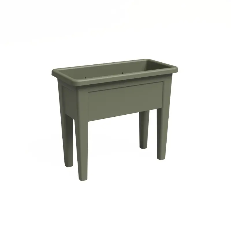 Pas Cher JARDINIERE SUR PIED VENEZIA 80CM 58L VERT