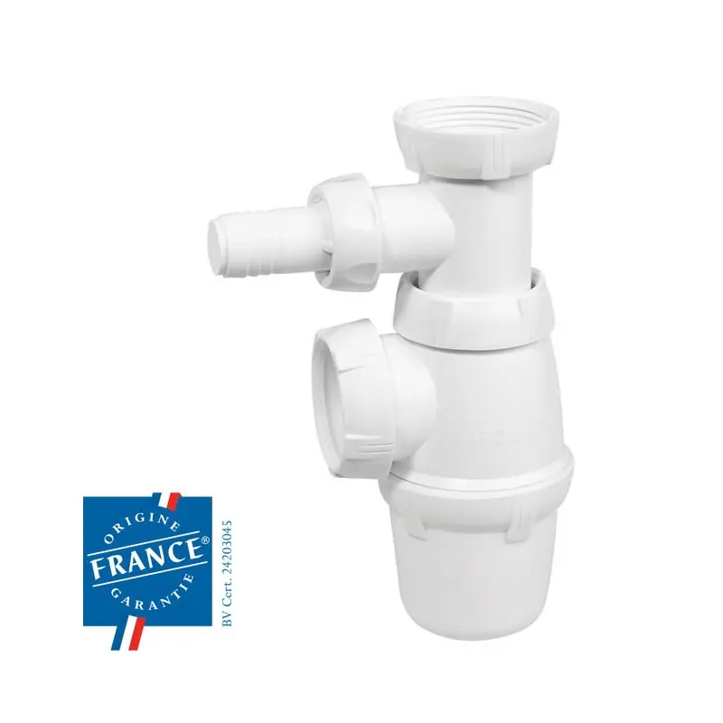 Acheter En Ligne SIPHON EVIER REGLABLE PRISE MACHINE A LAVER – WIRQUIN