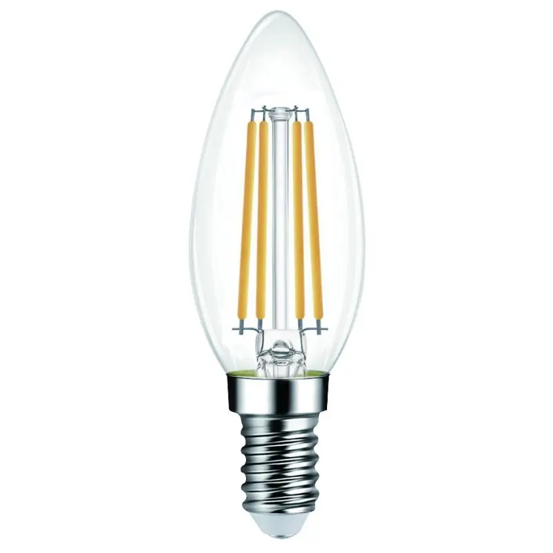 AMPOULE LED FILAMENT FLAMME LISSE 4KK 2.5W 470L E14 – ELUZIA Authentique