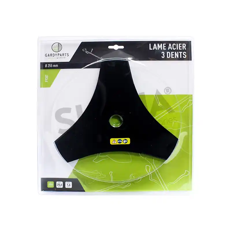 LAME ACIER 3 DENTS Ø 255 MM Must-Have