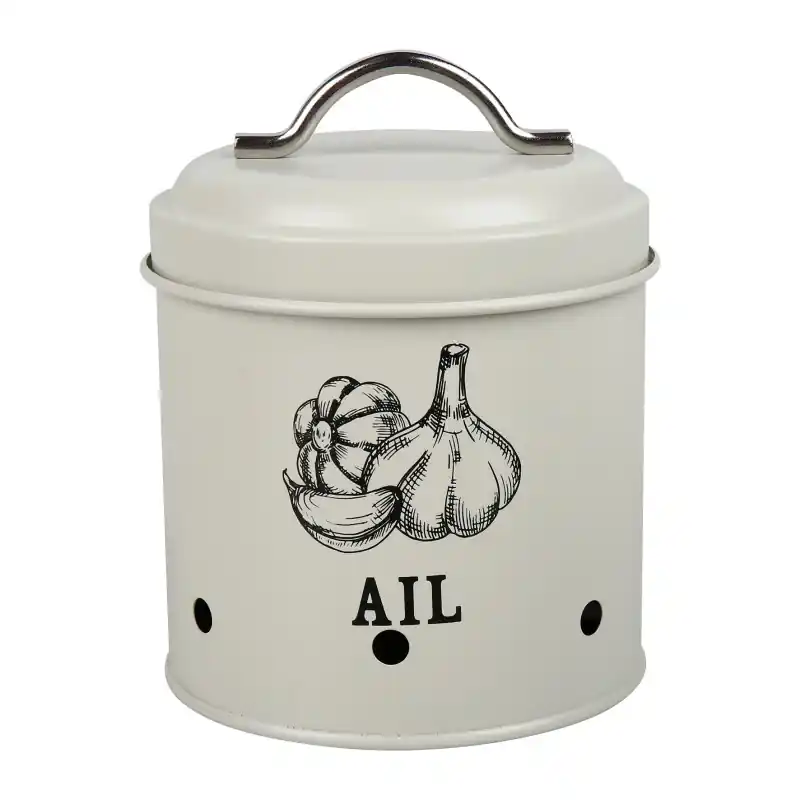 BOITE DE RANGEMENT METAL AIL D.11CM H18CM Offre Exclusive