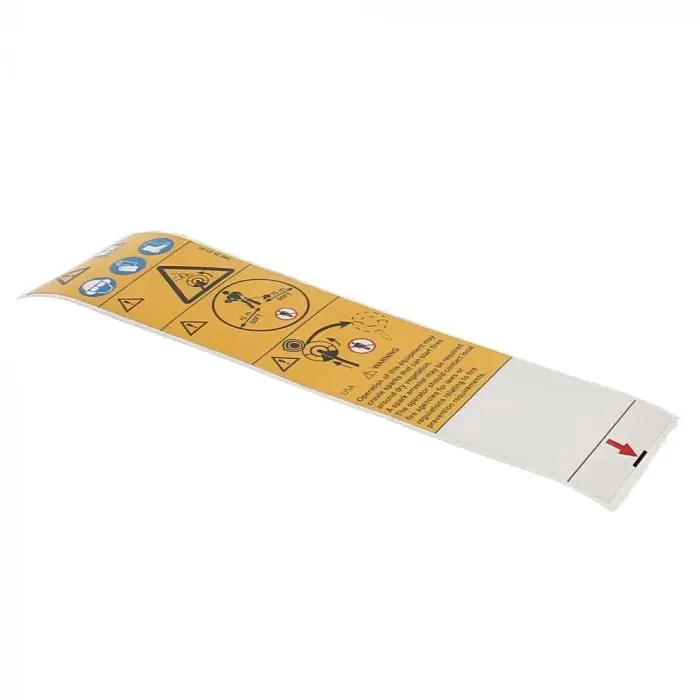 Autocollant d‘avertissement 5892951-01 Petit Prix