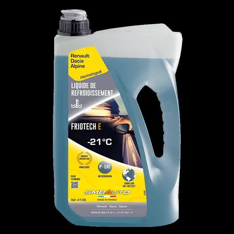 Produit De Marque LIQUIDE REFROIDISSEMENT – 26° RENAULT 5L