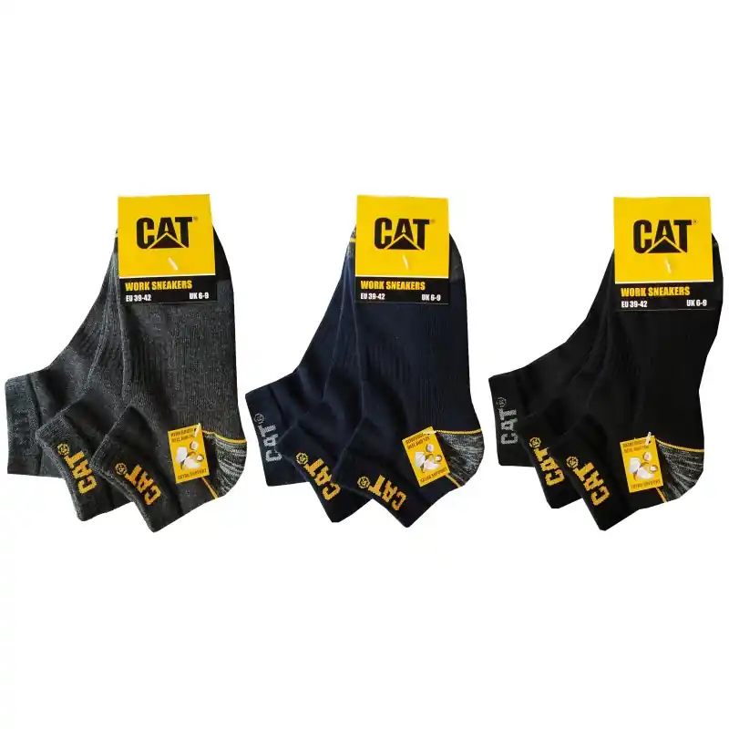 Meilleur Prix LOT 3 PAIRES MINI SOCQUETTES – CATERPILLAR