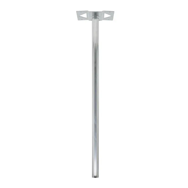 Must-Have PIED PIQUET DE BOITE AUX LETTRES ALUMINIUM BRUT